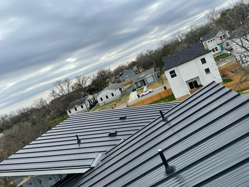 Standing seam metal roof panels with vents for Skylight Repair in Taneytown